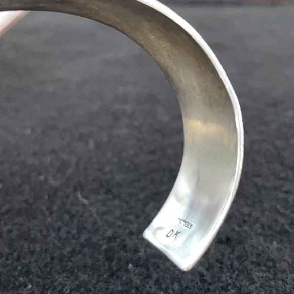 Copper & Sterling Cuff Bracelet - Picture 3 of 4